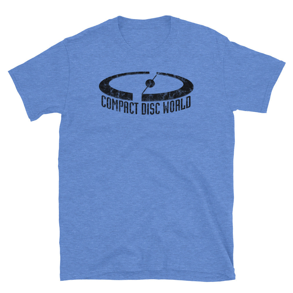 Compact Disc World - EATONTOWN / PARAMUS / TOTOWA - Short-Sleeve Unisex T-Shirt