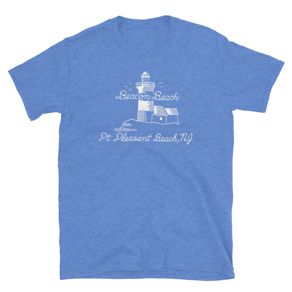 Beacon Beach - POINT PLEASANT BEACH - Short-Sleeve Unisex T-Shirt