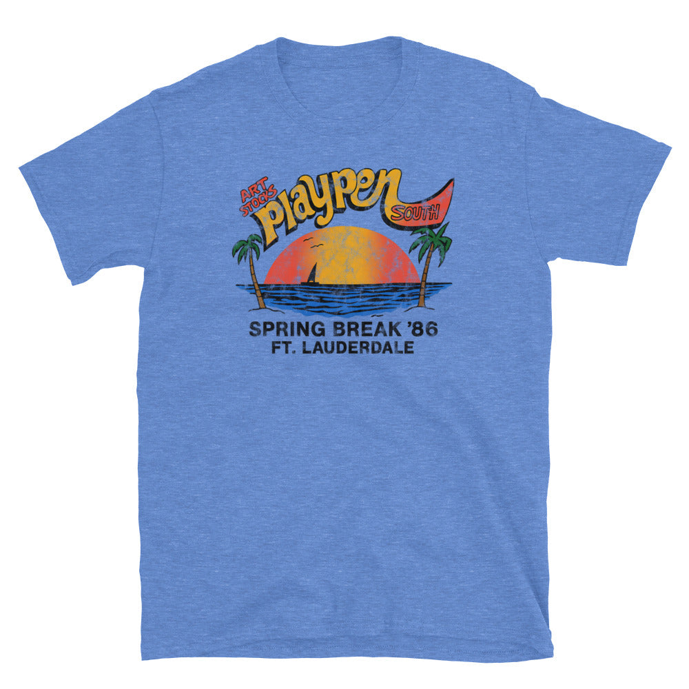 Art Stock's Playpen South - FT. LAUDERDALE - Short-Sleeve Unisex T-Shirt