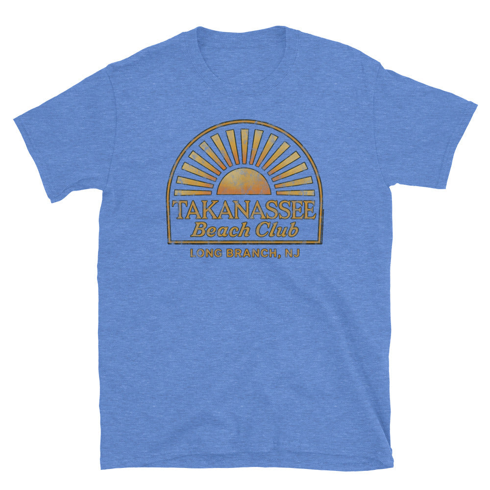 Takanassee Beach Club - LONG BRANCH - Short-Sleeve Unisex T-Shirt
