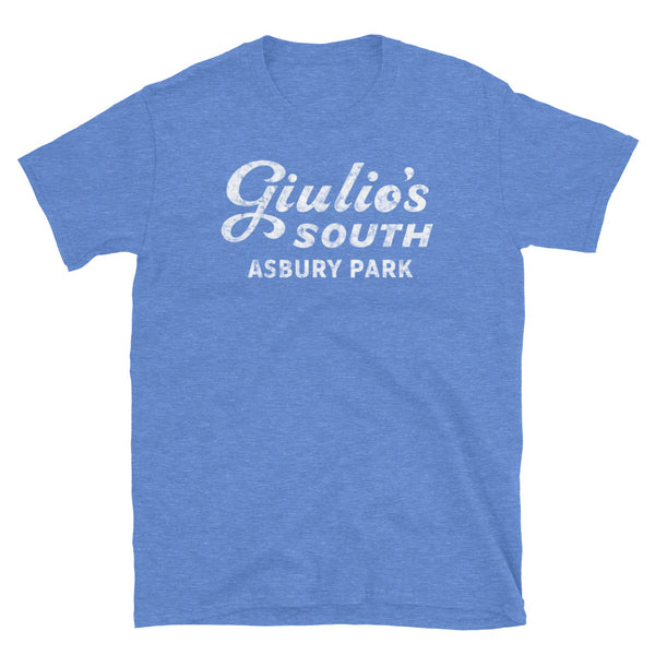 Giulio's South - ASBURY PARK - Short-Sleeve Unisex T-Shirt Heather Royal