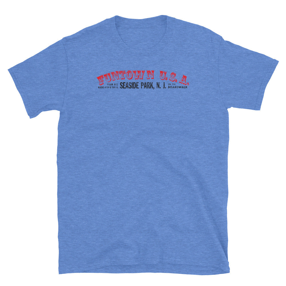 Funtown U.S.A. - SEASIDE PARK - Short sleeve t-shirt Heather Royal