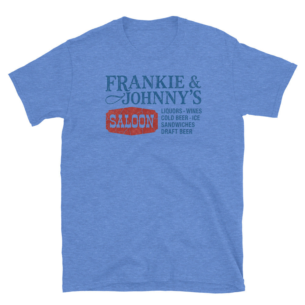 Frankie & Johnny's Saloon - SEASIDE HEIGHTS - Short-Sleeve Unisex T-Shirt