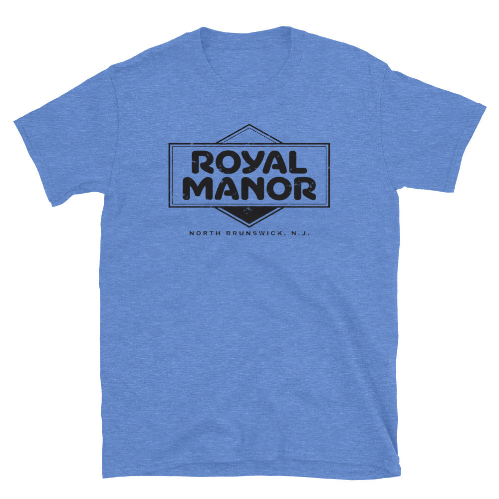 Royal Manor - NORTH BRUNSWICK - Vintage Style T-Shirt Heather Royal