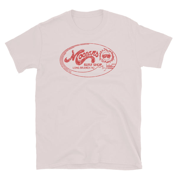Moceans Surf Shop - LONG BRANCH - Short sleeve t-shirt Ice Grey