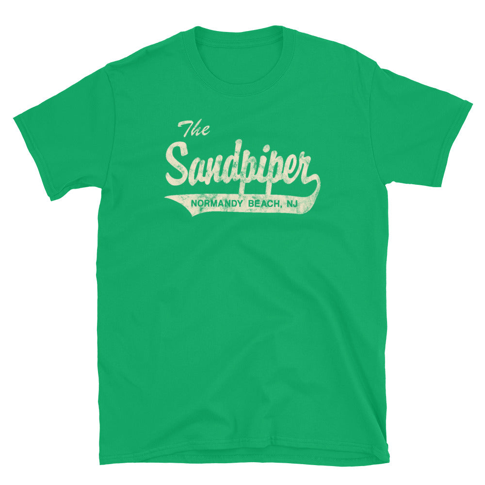 The Sandpiper - NORMANDY BEACH - Short-Sleeve Unisex T-Shirt