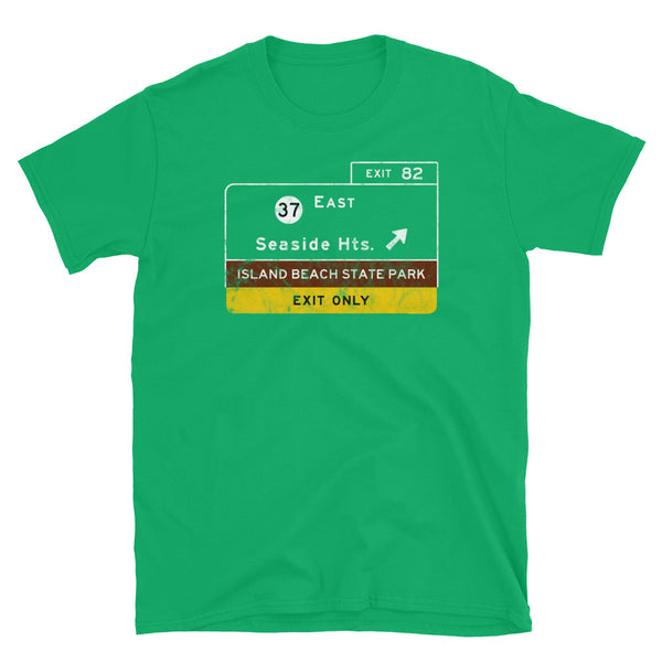 Garden State Parkway Exit 82 - SEASIDE HEIGHTS - Short-Sleeve Unisex T-Shirt