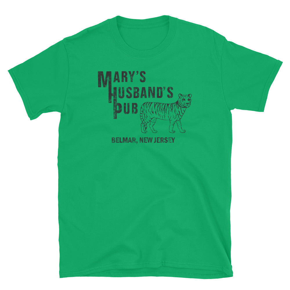 Mary's Husband's Pub - BELMAR - Short-Sleeve Unisex T-Shirt Irish Green