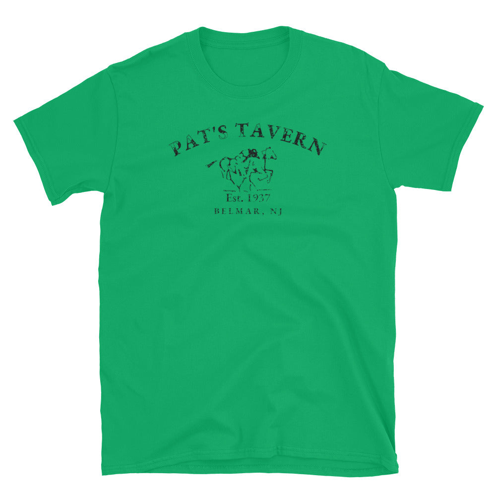 Pat's Tavern Belmar NJ vintage t-shirt, Irish Green, front