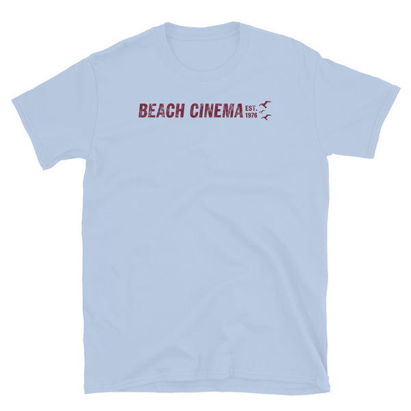 Beach Cinema - BRADLEY BEACH - Short-Sleeve Unisex T-Shirt Light Blue