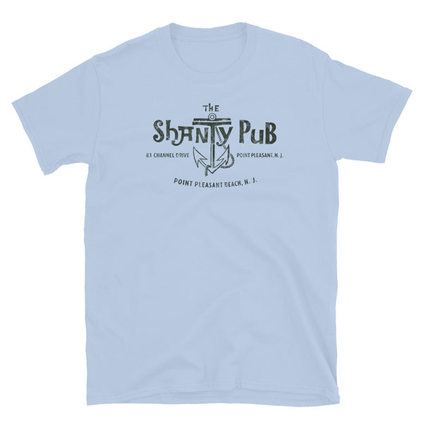 The Shanty Pub - POINT PLEASANT BEACH - Short-Sleeve Unisex T-Shirt Light Blue