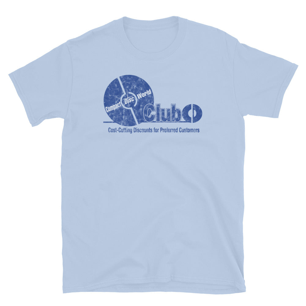 Compact Disc World - EATONTOWN / PARAMUS / TOTOWA - Short-Sleeve Unisex T-Shirt