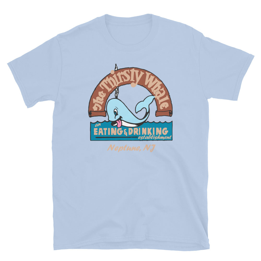 The Thirsty Whale - NEPTUNE - Short sleeve t-shirt Light Blue