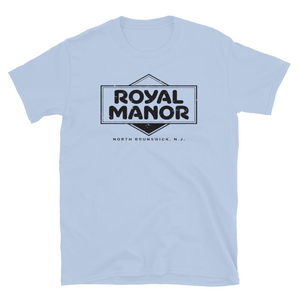 Royal Manor - NORTH BRUNSWICK - Vintage Style T-Shirt Light Blue