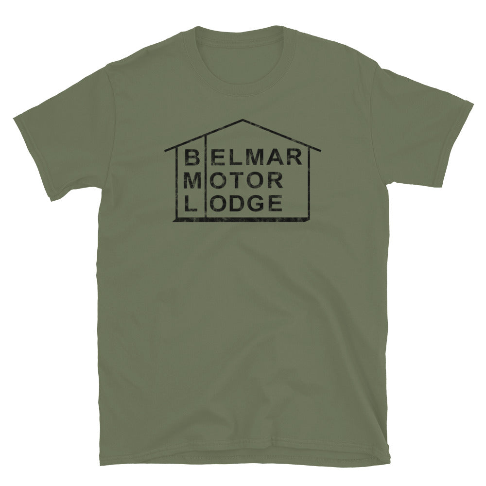 Belmar Motor Lodge - BELMAR - Short-Sleeve Unisex T-Shirt