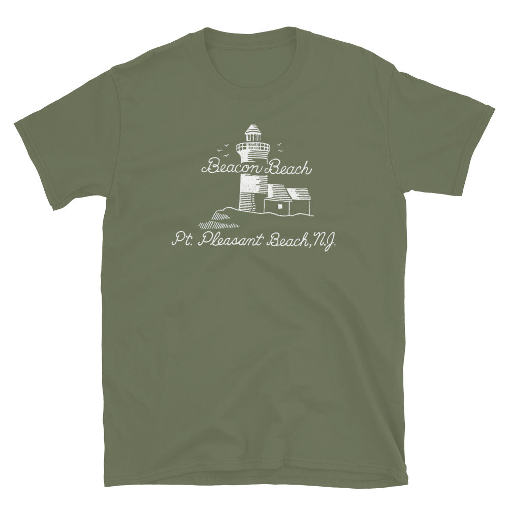 Beacon Beach - POINT PLEASANT BEACH - Short-Sleeve Unisex T-Shirt