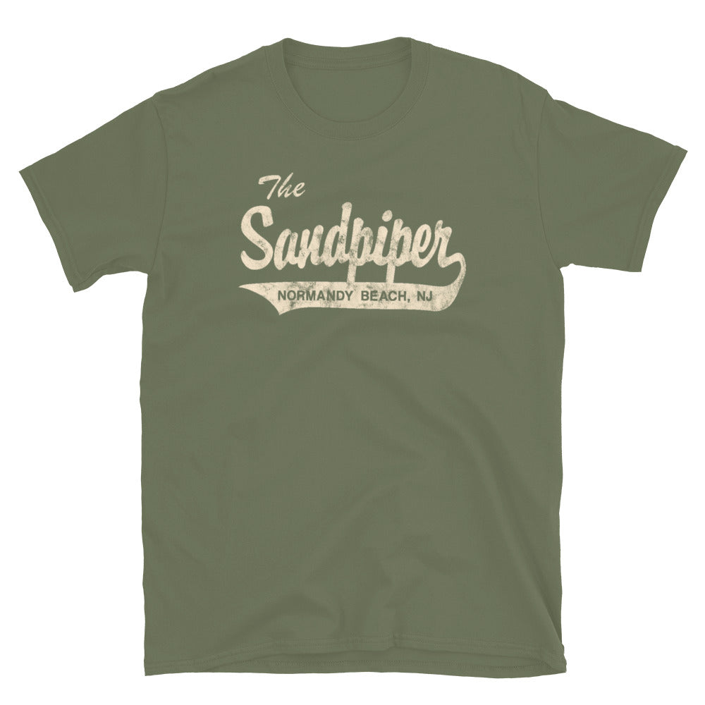 The Sandpiper - NORMANDY BEACH - Short-Sleeve Unisex T-Shirt