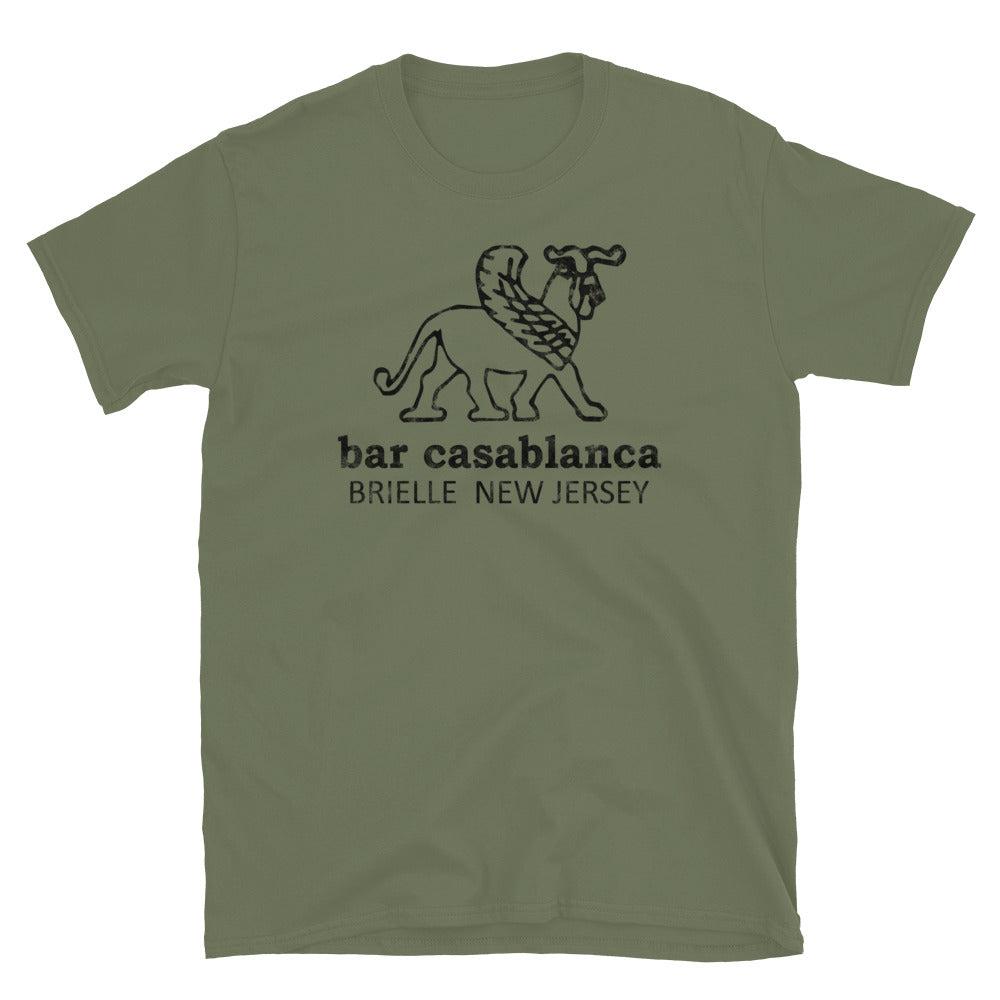 bar casablanca - BRIELLE - Short-Sleeve Unisex T-Shirt Military Green