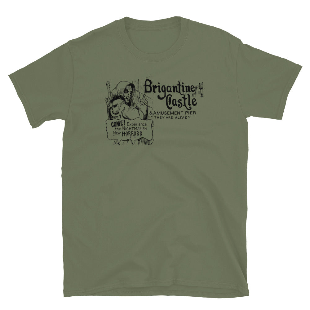 Brigantine Castle - BRIGANTINE - Short-Sleeve Unisex T-Shirt Military Green