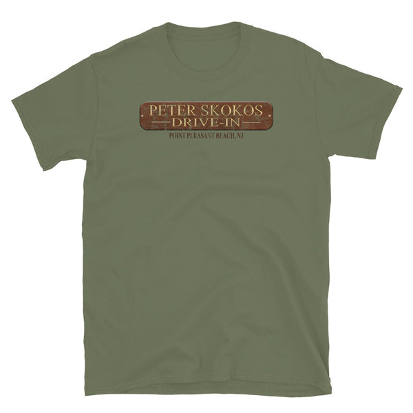 Peter Skokos Drive-In - POINT PLEASANT BEACH - Short sleeve t-shirt Military Green