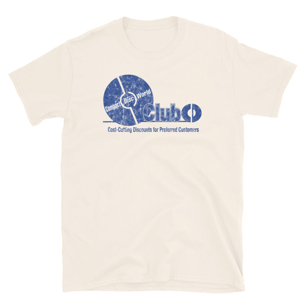 Compact Disc World - EATONTOWN / PARAMUS / TOTOWA - Short-Sleeve Unisex T-Shirt