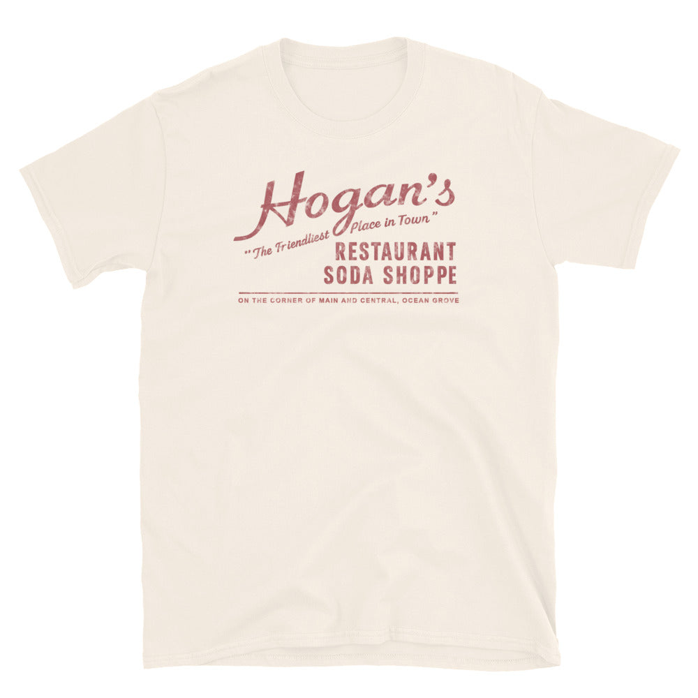 Hogan's Restaurant & Soda Shoppe - OCEAN GROVE - Short-Sleeve Unisex T-Shirt