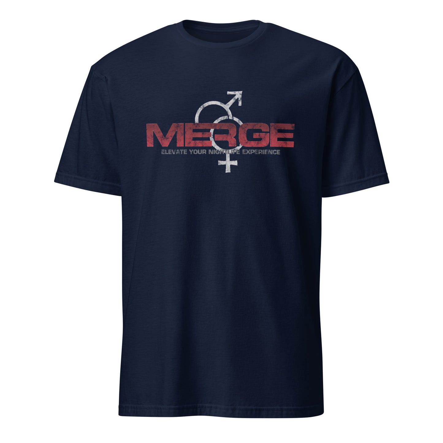 Merge - SEASIDE HEIGHTS - Short-Sleeve Unisex T-Shirt Navy