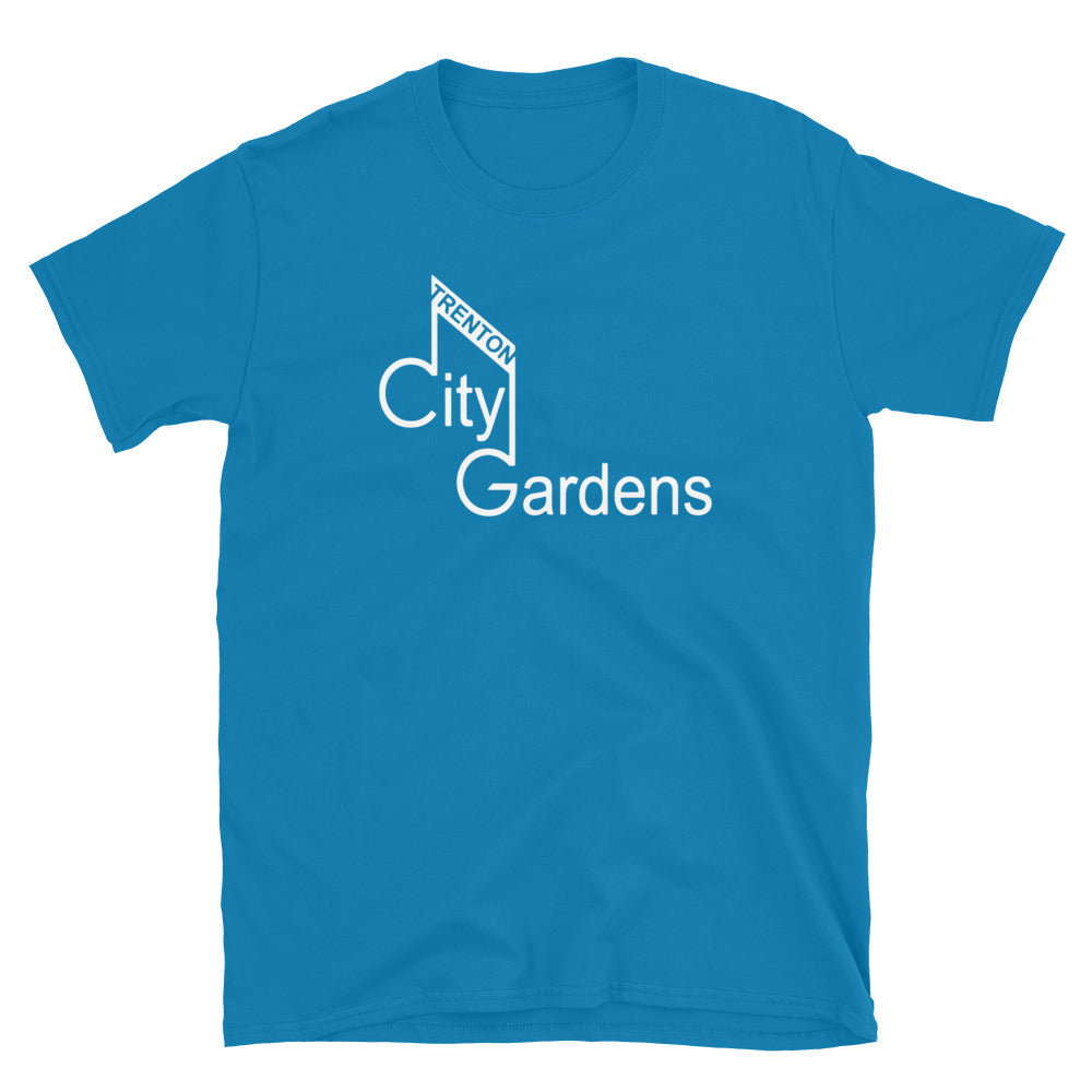 City Gardens Stacked Logo - TRENTON - Vintage Style T-Shirt