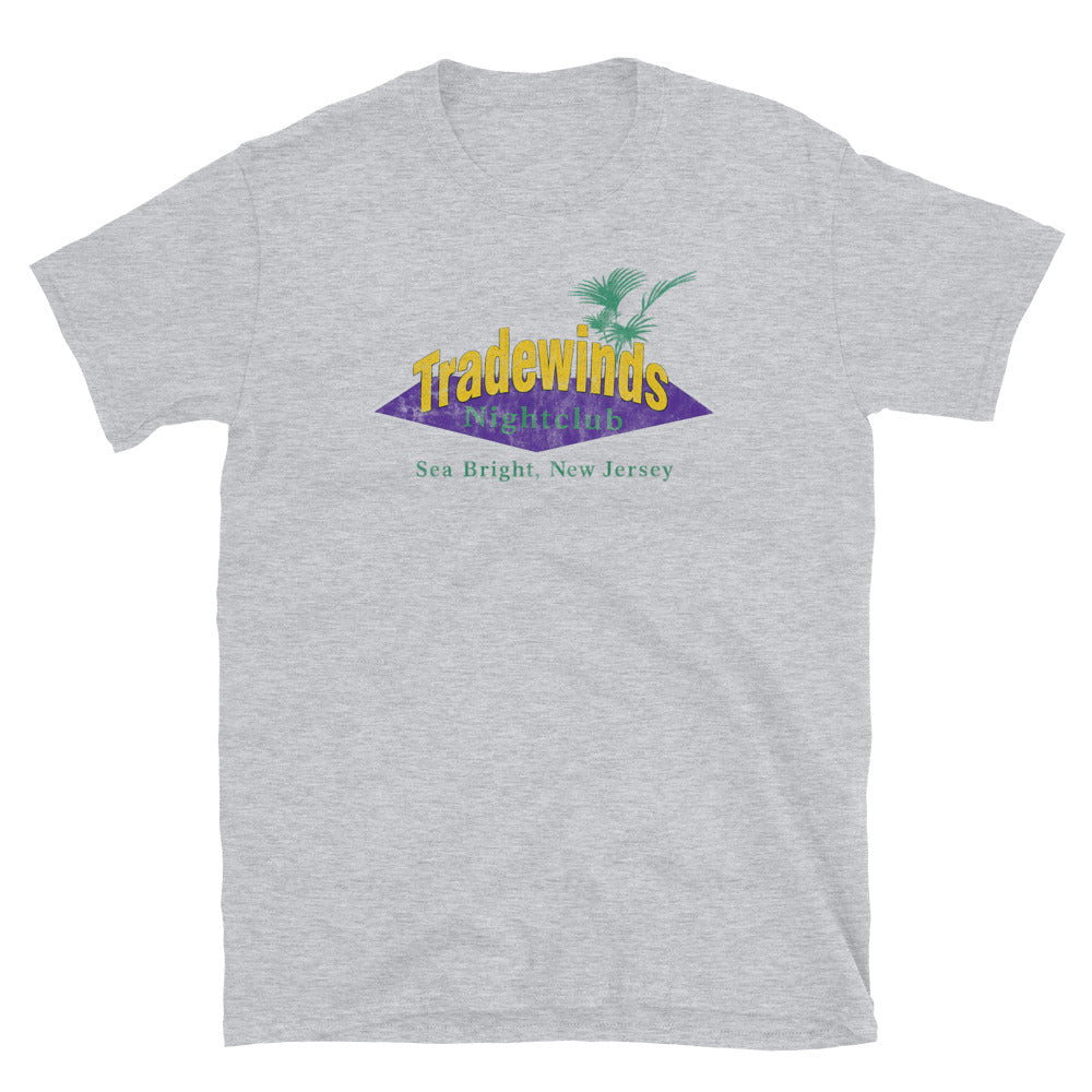 Tradewinds Nightclub - SEA BRIGHT - Short-Sleeve Unisex T-Shirt