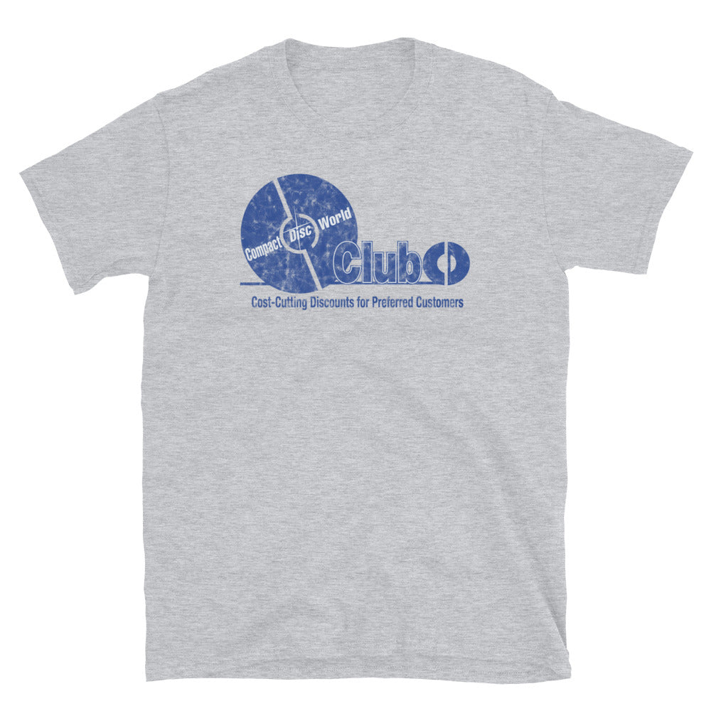 Compact Disc World - EATONTOWN / PARAMUS / TOTOWA - Short-Sleeve Unisex T-Shirt