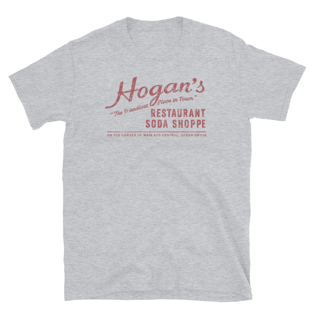 Hogan's Restaurant & Soda Shoppe - OCEAN GROVE - Short-Sleeve Unisex T-Shirt
