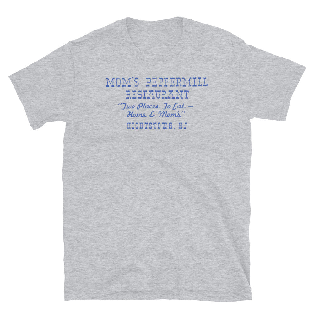 Mom's Peppermill - HIGHTSTOWN - Short-Sleeve Unisex T-Shirt Sport Grey