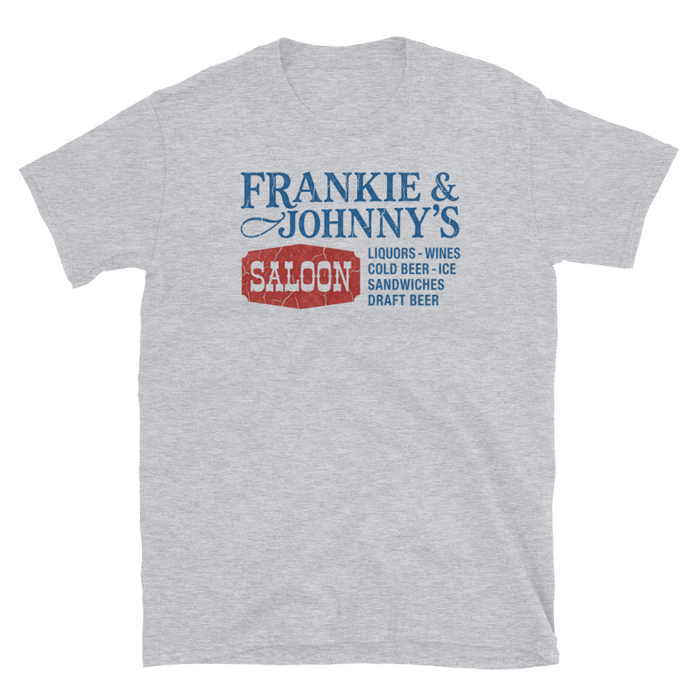 Frankie & Johnny's Saloon - SEASIDE HEIGHTS - Short-Sleeve Unisex T-Shirt