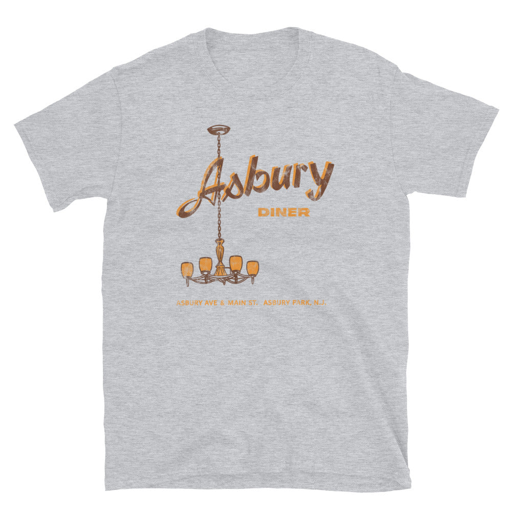 Asbury Diner - ASBURY PARK - Short-Sleeve Unisex T-Shirt Sport Grey