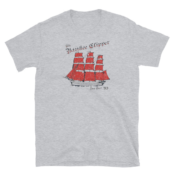 The Yankee Clipper - SEA GIRT - Short-Sleeve Unisex T-Shirt Sport Grey