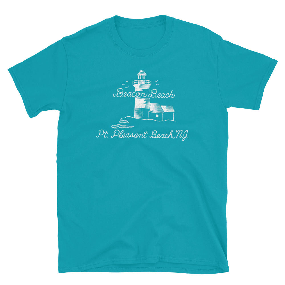 Beacon Beach - POINT PLEASANT BEACH - Short-Sleeve Unisex T-Shirt