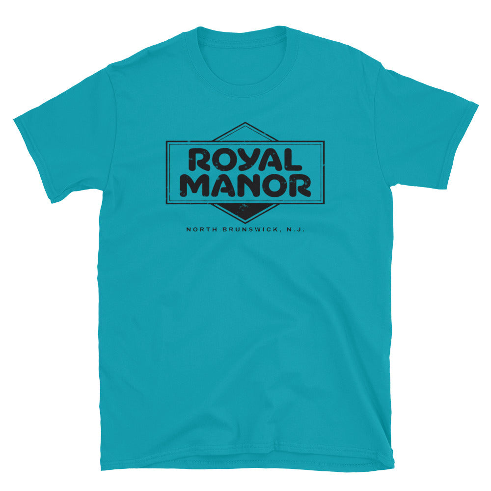 Royal Manor - NORTH BRUNSWICK - Vintage Style T-Shirt Tropical Blue