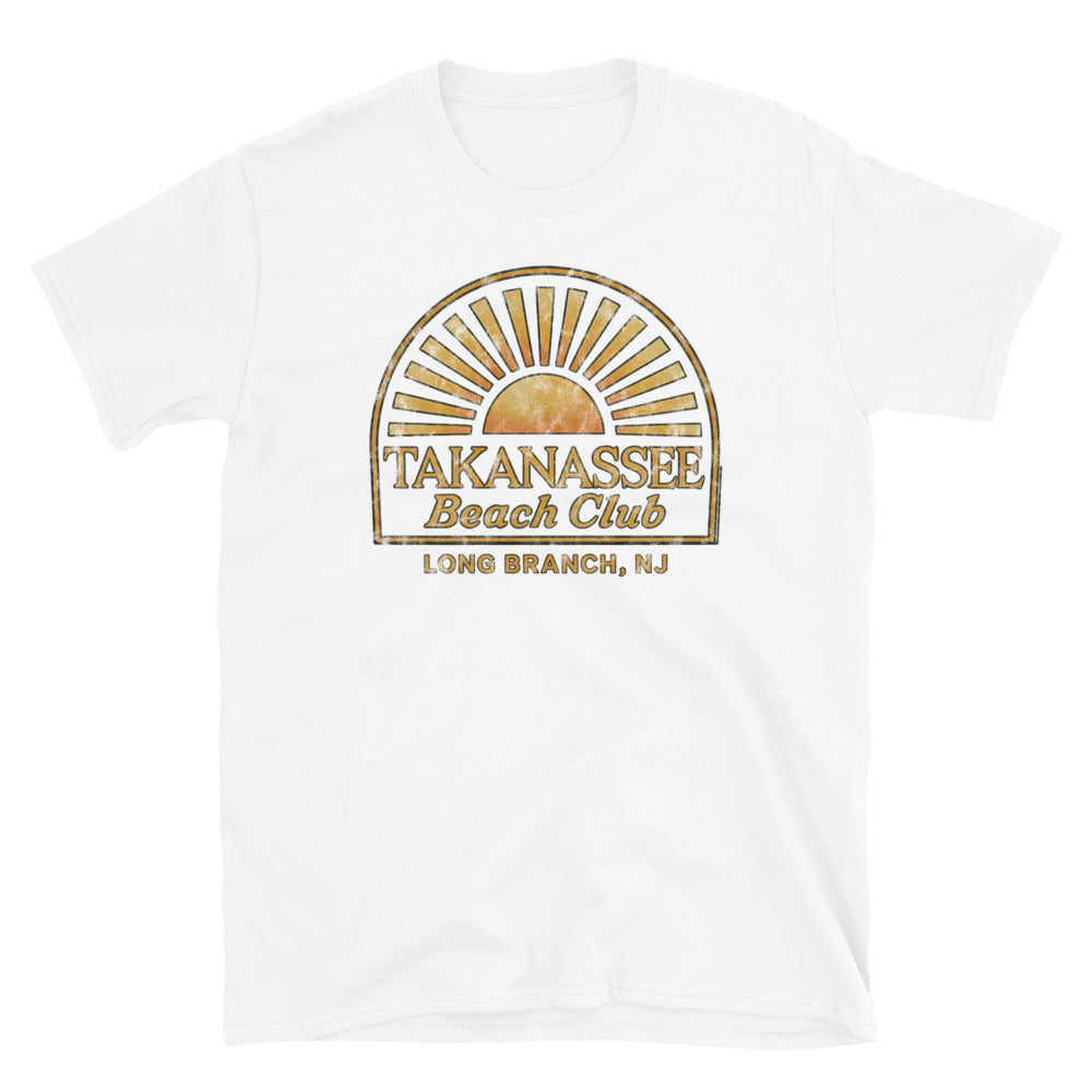 Takanassee Beach Club - LONG BRANCH - Short-Sleeve Unisex T-Shirt
