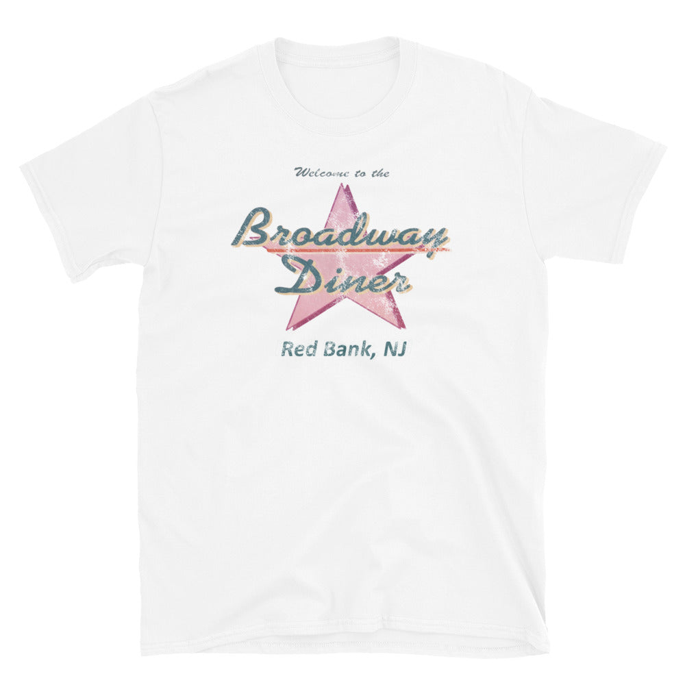 Broadway Diner - RED BANK - Short-Sleeve Unisex T-Shirt