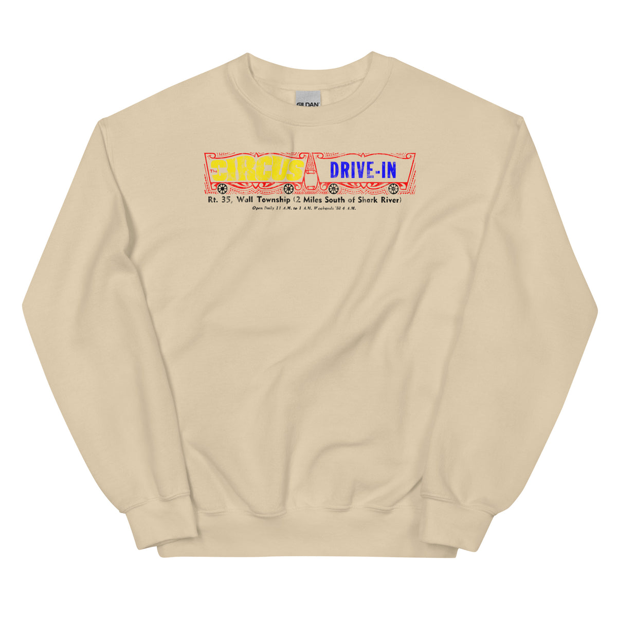 The Circus Drive-In - WALL - Unisex Crewneck Sweatshirt