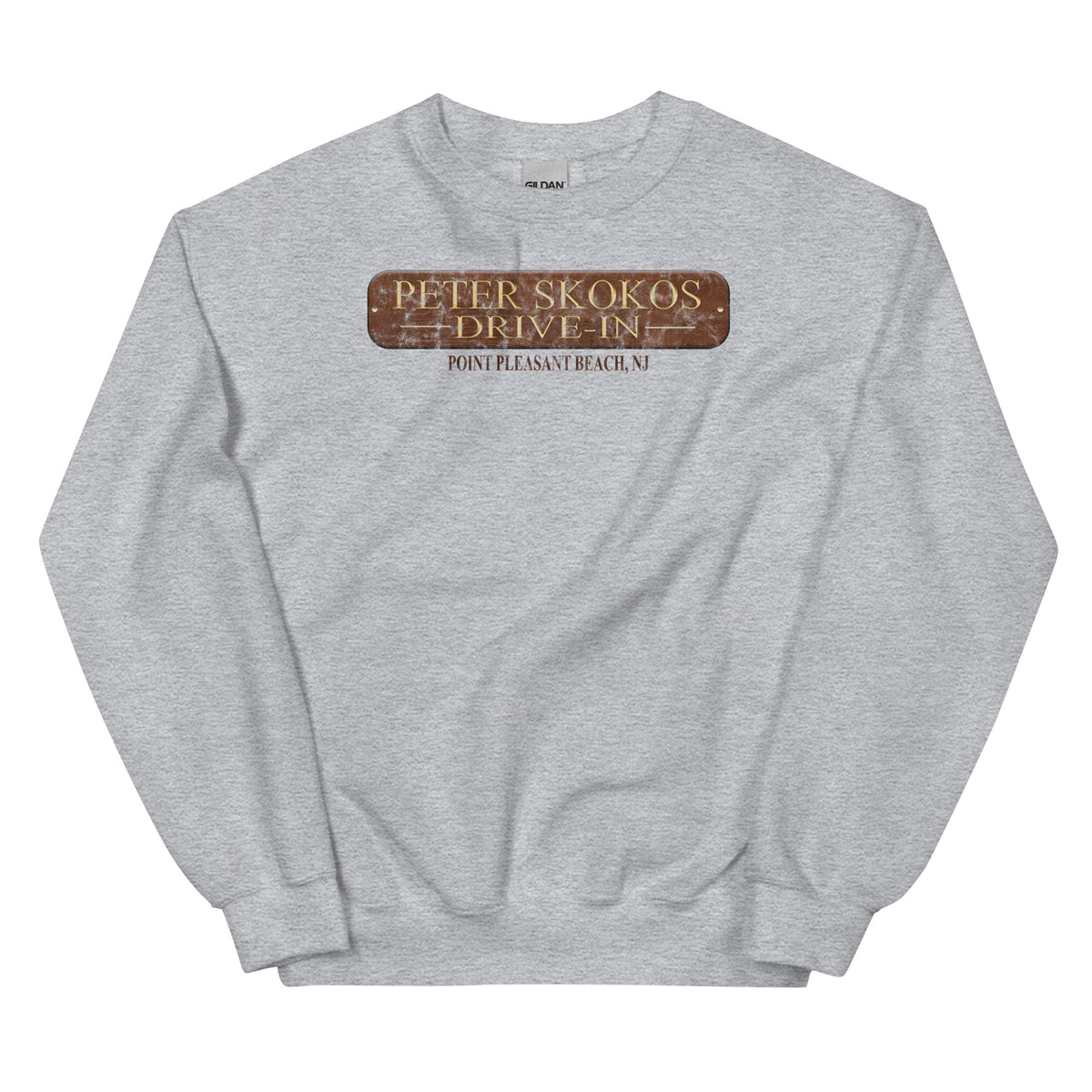 Peter Skokos Drive-In - POINT PLEASANT BEACH - Unisex Crewneck Sweatshirt