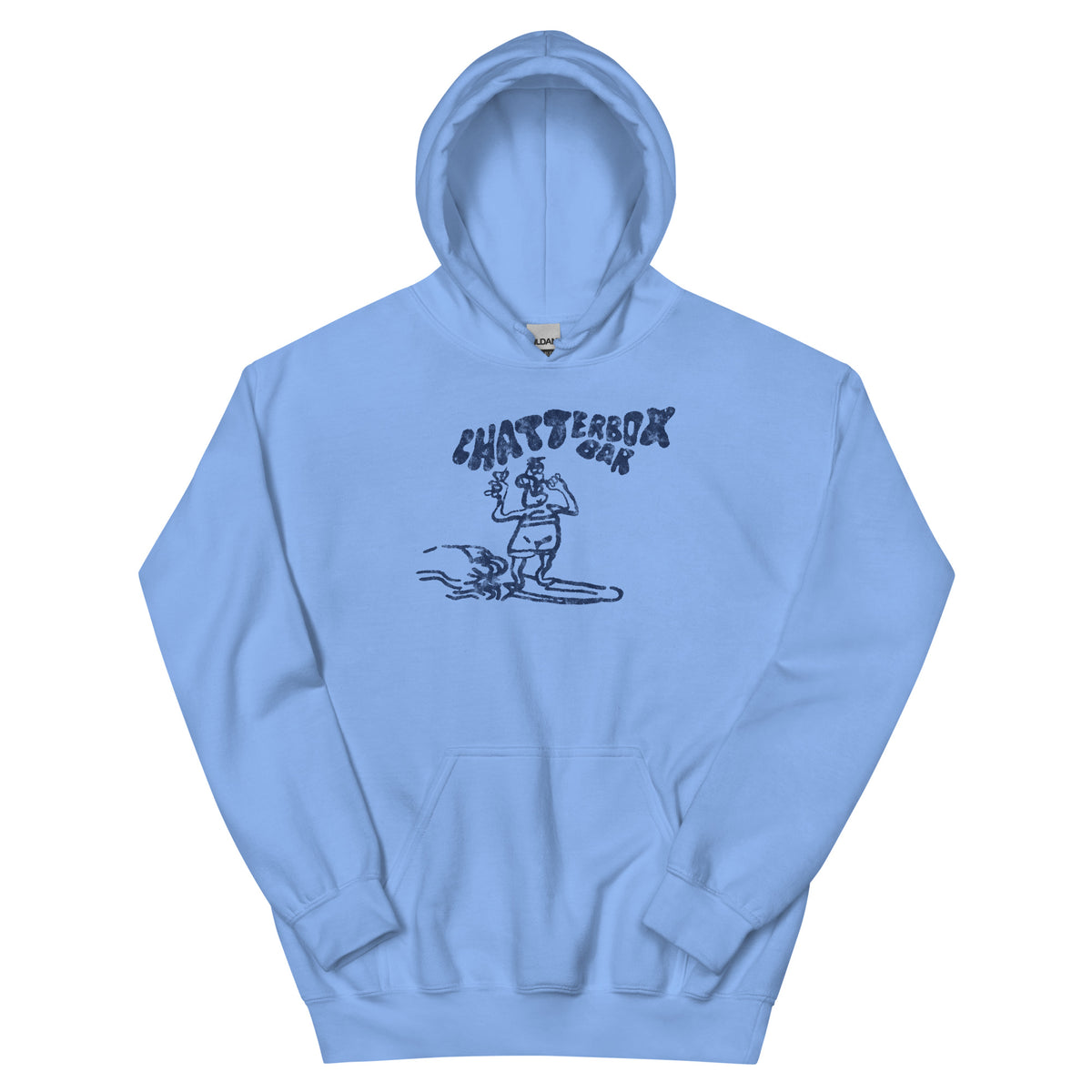 The Original Chatterbox Bar - SEASIDE HEIGHTS - Unisex Hoodie Carolina Blue
