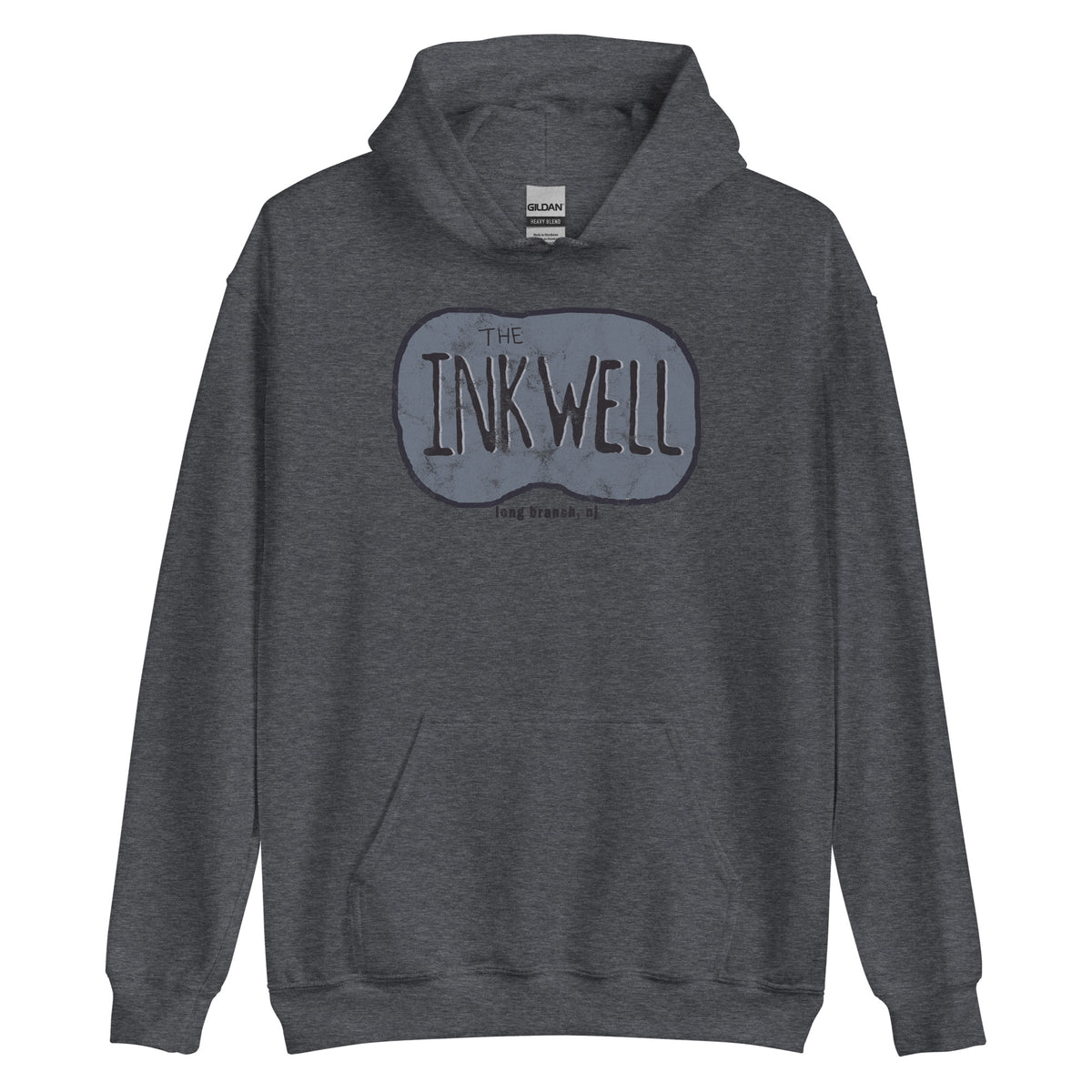 The Inkwell - LONG BRANCH - Unisex Hoodie Dark Heather
