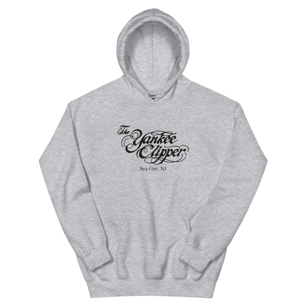 The Yankee Clipper Sea Girt NJ vintage hoodie, Sport Grey, front