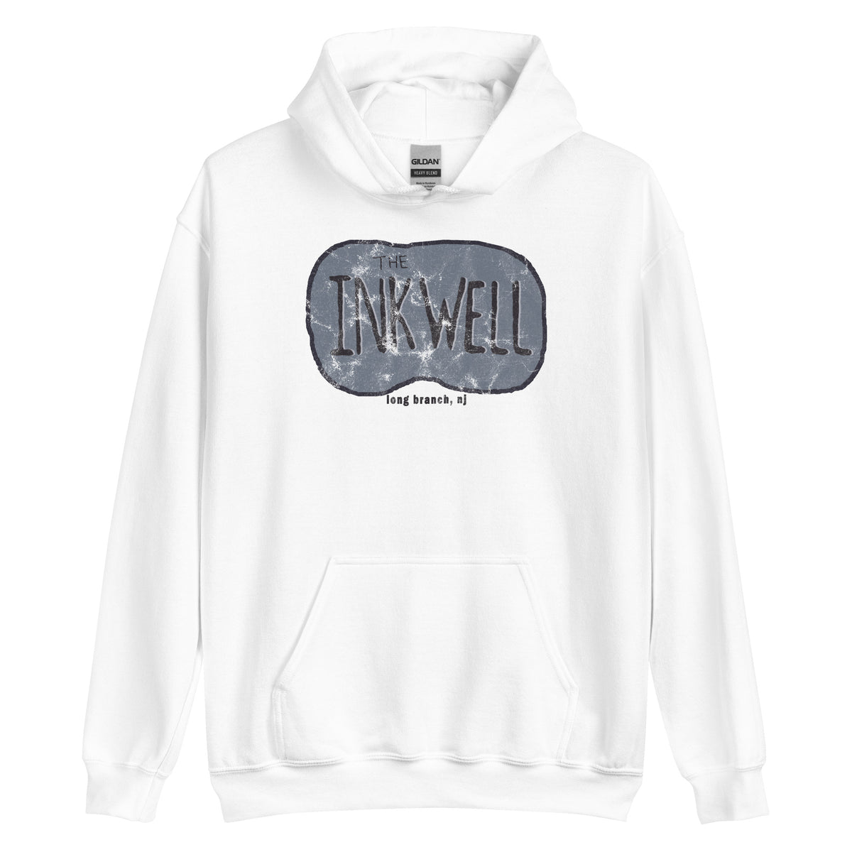The Inkwell - LONG BRANCH - Unisex Hoodie White