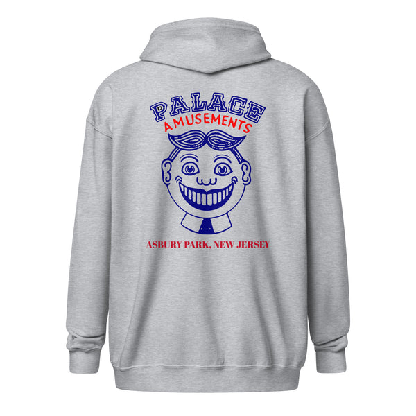 Palace Amusements - ASBURY PARK - Unisex heavy blend zip hoodie Sport Grey