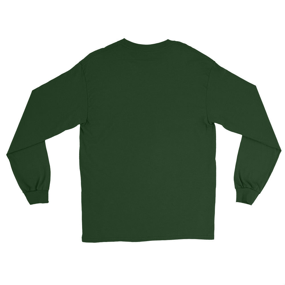 The Devil's Tree Bernards Township NJ vintage long sleeve shirt, Forest Green, back