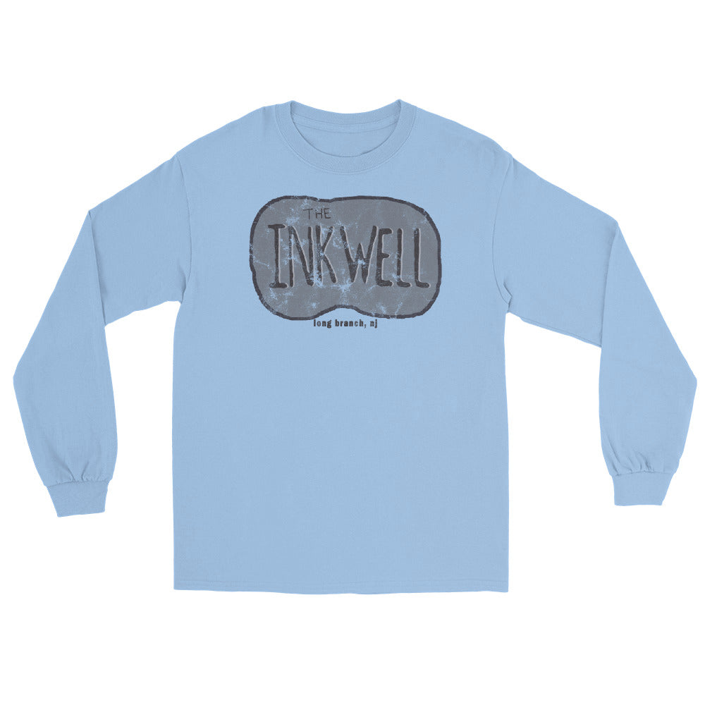 The Inkwell Long Branch NJ vintage long sleeve shirt, Light Blue, front