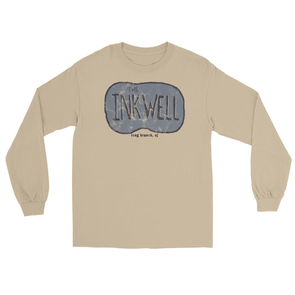 The Inkwell Long Branch NJ vintage long sleeve shirt, Sand, front