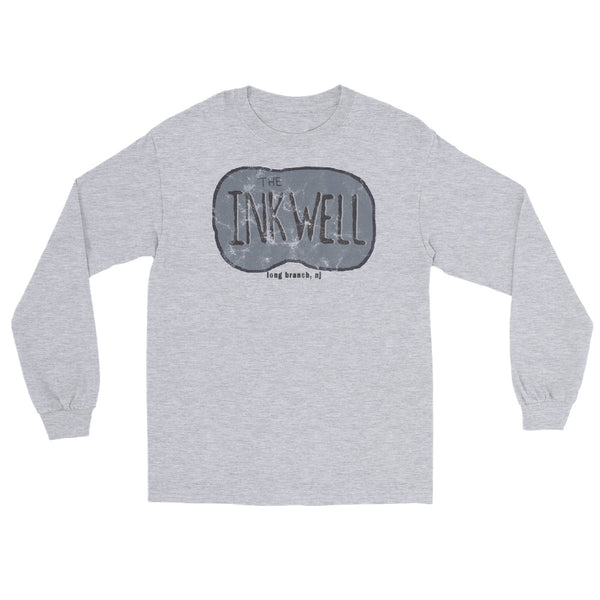 The Inkwell Long Branch NJ vintage long sleeve shirt, Sport Grey, front